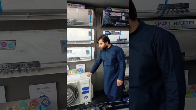 HAIER AC DC INVERTER 1.5 TON 2022 HSU-18HFP VS HSU-18HFM VS HSU-18HFC UPS SOLAR PANEL MODEL PAKISTA