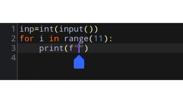 Multiplication table in python? смотреть онлайн