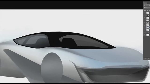 How to sketch concept car | part 1/3 смотреть онлайн