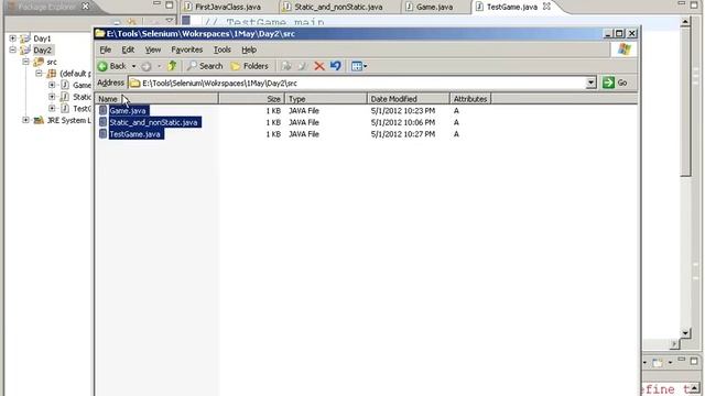 Selenium Training - Day 2 - Selenium Tutorial- Configure Selenium in Eclipse - OOPs concept смотреть онлайн