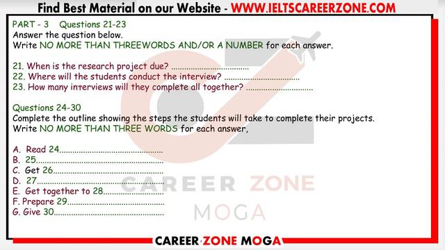 IELTS LISTENING PRACTICE TEST 2020 WITH ANSWERS | 01-03-2020