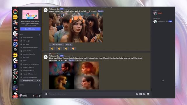 Midjourney V5: как создавать потрясающие иллюстрации за секунды смотреть онлайн