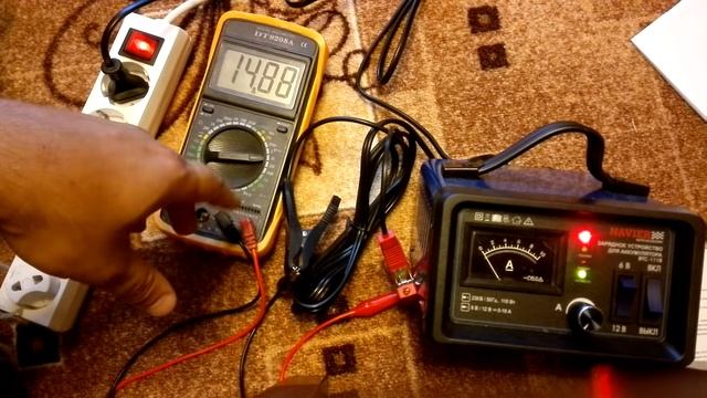 ЗУ ВТС-111В(из МАГНИТа). 1. Обзор и проверка напряжений. смотреть онлайн