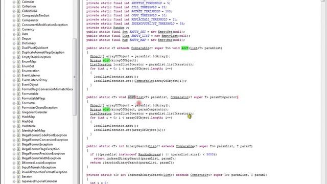 Java Sort An ArrayList смотреть онлайн