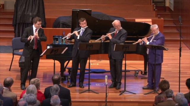 Reicha Sinfonico for 4 Flutes, Mvt. 4 - Galway, Langevin, Bouriakov, Höskuldsson смотреть онлайн