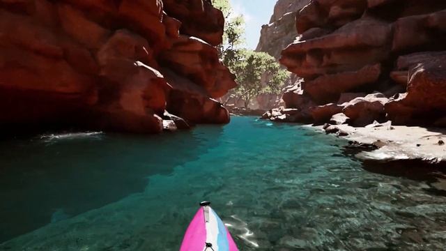 Relaxing In An Australian Canyon - Kayak VR: Mirage смотреть онлайн