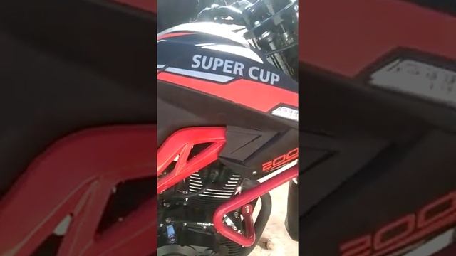 новый китайский мотоцикл 200 кубовый посмотрим как пройдёт обкатку.