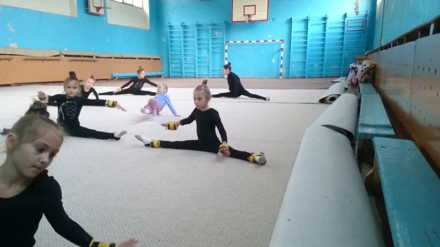 Упражнения для разминки на гимнастике. смотреть онлайн