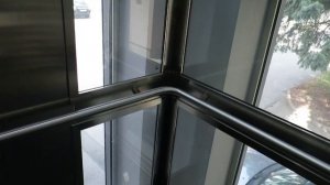 Kone EcoDisc elevator@small  mall somewhere in Zilina, Slovakia