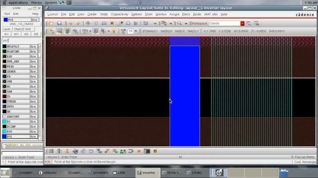 Cadence tutorial - CMOS Inverter Layout смотреть онлайн