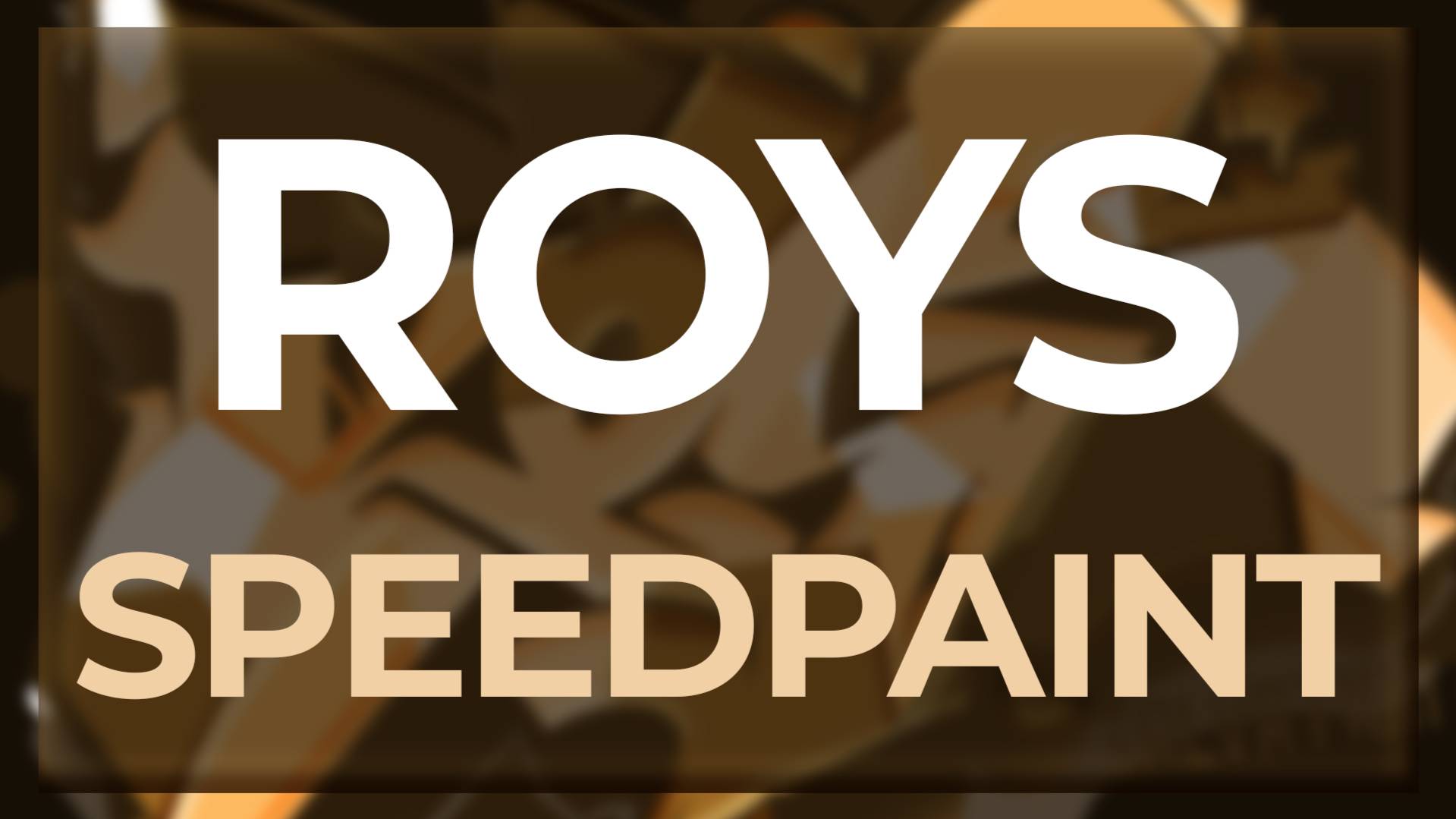 Roys | Speedpaint 3 смотреть онлайн