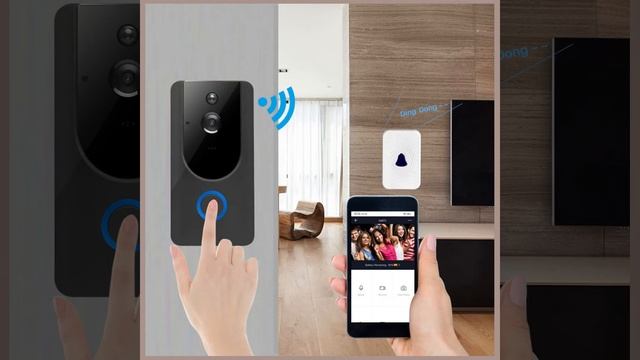 Smart Видеодомофон - дверной видео звонок Wi-Fi в Молдове смотреть онлайн