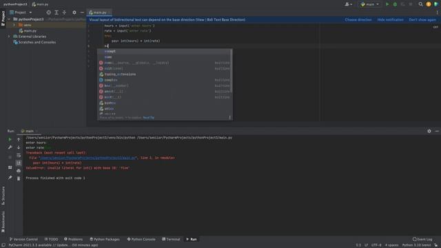 شرح ال Try and Except أساسيات بايثون |python Try And Except lesson for beginners смотреть онлайн