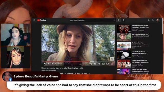 Daughters of Qayin |Witches React Livestream | Hidden Dangers of Halloween смотреть онлайн