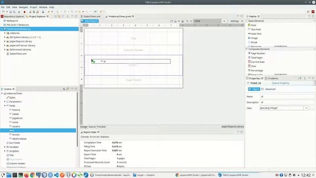 Aula 22 - Relatórios com JasperReports – Parte 1 – Relatório com fonte de dados Java Beans смотреть онлайн