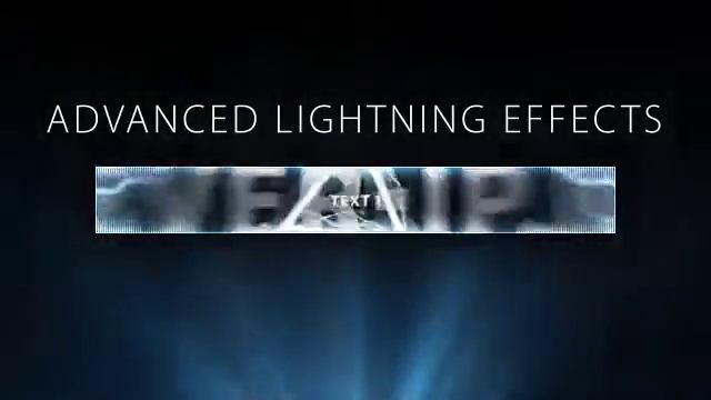 3D Lightning Minecraft Server Banner Template (Advanced GIF) - "Charged" смотреть онлайн