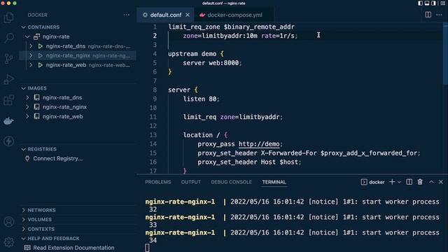 Nginx Rate Limiting | Docker смотреть онлайн