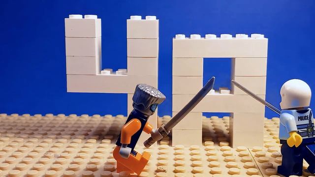 100 Second Stop Motion LEGO Countdown ⏱️
