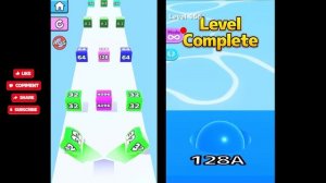 Ball Run 2048 Infinity Gameplay Vs Jelly Run 2048 Gameplay | All Games All Levels Android /IOS mod