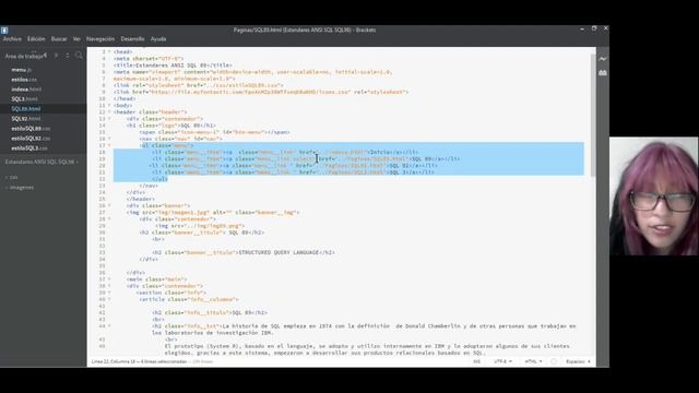 Página web de los Estándares ANSI SQL SQL89 смотреть онлайн