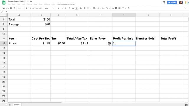 Using Formulas & Cell References to Do Math with Google Sheets || Spreadsheets 101 смотреть онлайн