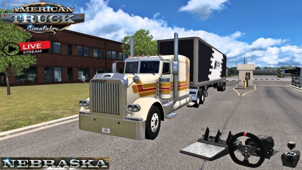 ATS 1.50, ИСЛЕДУЕМ ШТАТ НЕБРАСКА, НА Peterbilt 389 !!!