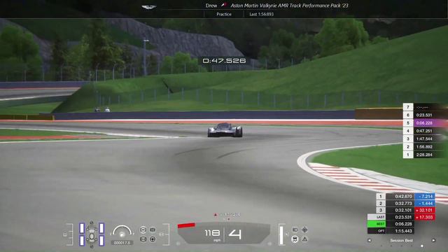 Aston Martin Valkyrie AMR at Lago Maggiore (Assetto Corsa Version) смотреть онлайн