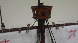 Kartonowy model karaweli K. Kolumba - Pinta - wyd. Shipyard