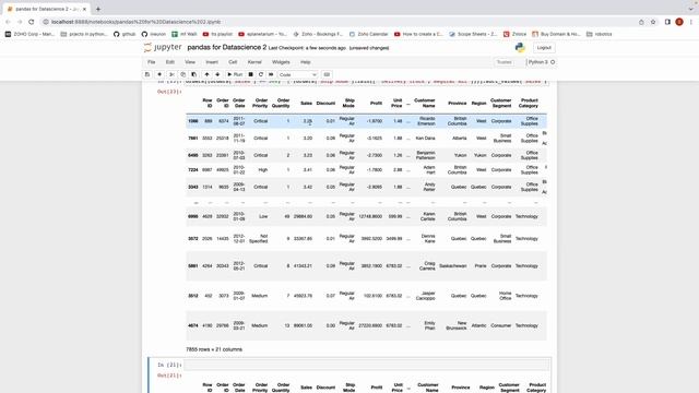 Pandas Tutorial: Getting Started with Data Manipulation in Python - Part 2 - Pandas in tamil смотреть онлайн