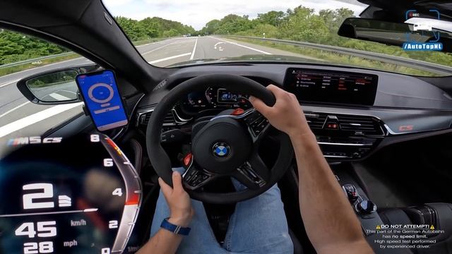 820HP BMW M5 CS G-Power *INSANE* on AUTOBAHN by AutoTopNL смотреть онлайн