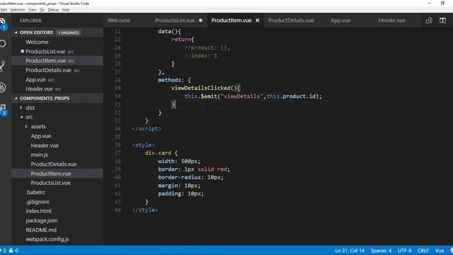 Learn Vue.js (RU) - Компоненты #2 - передача и возврат параметров (props and emit) смотреть онлайн