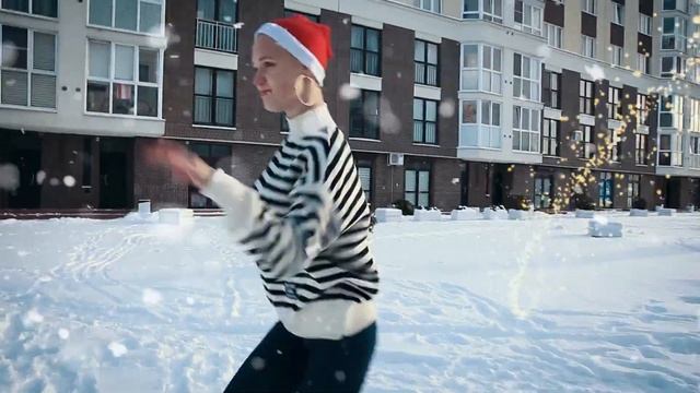 Бачата и поздравление с Новым 2022 годом✨ #dance #newyear смотреть онлайн