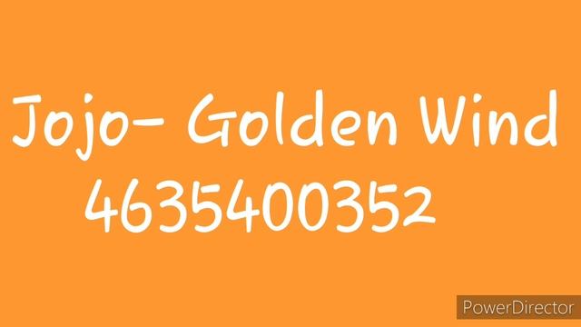Jojo- Golden Wind Roblox Radio ID code (WORKING) *2020-2021* смотреть онлайн