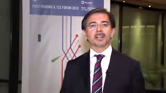 David Sabatini, ABI_POST-TRADING & T2S FORUM 2015 смотреть онлайн