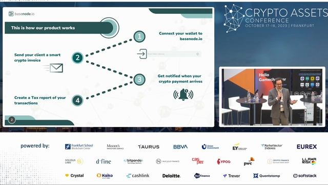 Disrupting Cross Border Payments - Pitch at Crypto Assets Conference 2023B смотреть онлайн