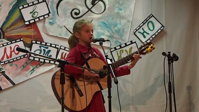 Ника Бизяева. "Капли датского короля" Б. Окуджава. смотреть онлайн