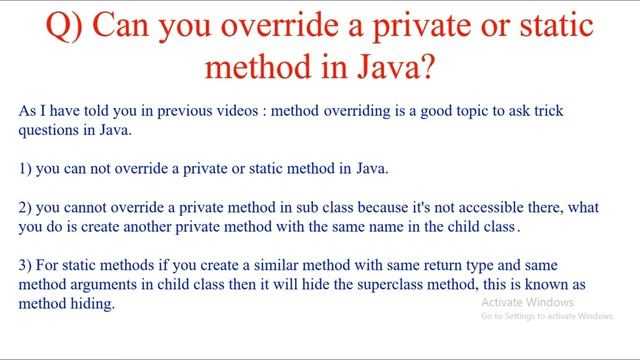 #java #javainterview Java Interview Questions2023 || Java Interview Questions and Answers part- смотреть онлайн