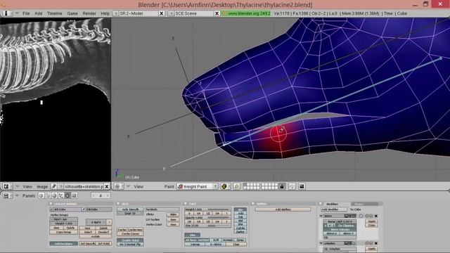 ZT2 Creature Creation Tutorial - 3 - Skeleton & Weight Painting смотреть онлайн