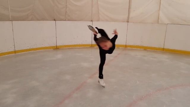 Бедуинский в либелу 4 уровень. Фигурное катание. Обучение вращениям смотреть онлайн