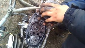 Собираем  сцепление на иж Юпитере часть 1