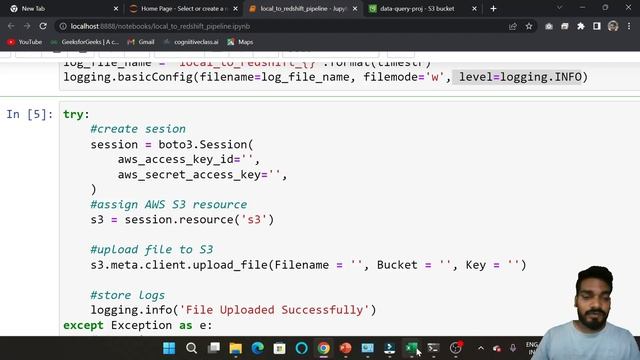 How to upload files to S3 using Python | Create Users in AWS | IAM Access | DE Project Part 3 смотреть онлайн