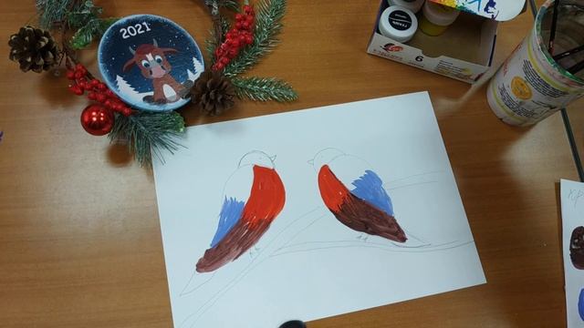 "Снегири прилетели" смотреть онлайн