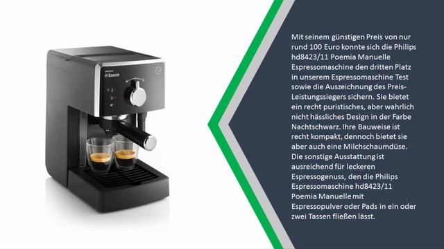 Beste Espressomaschinen im Test 2021 смотреть онлайн