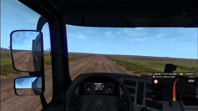 Мои настройки руля Flashfire Suzuka | Настройка КПП на12 передач | Тест на Mercedes Actros по ETS 2 смотреть онлайн