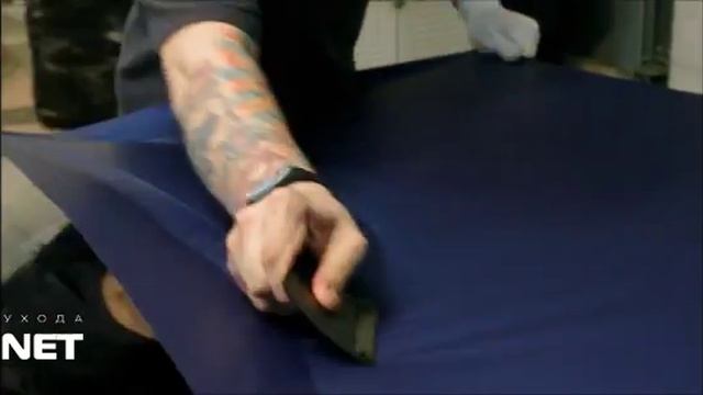 Оклейка пленкой Arlon deep ocean BMW4, шикарный цвет! смотреть онлайн