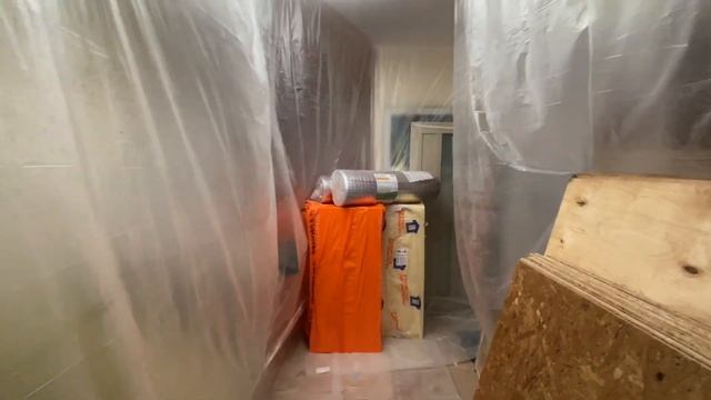 Утепление балкона в однокомнатной квартире #балкон#кудрово