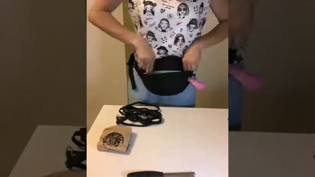 Сумка на пояс Монморанси "Банан" 3в1 смотреть онлайн