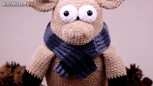 Амигуруми: схема Бычок Гоша. Игрушки вязаные крючком - Free crochet patterns. смотреть онлайн