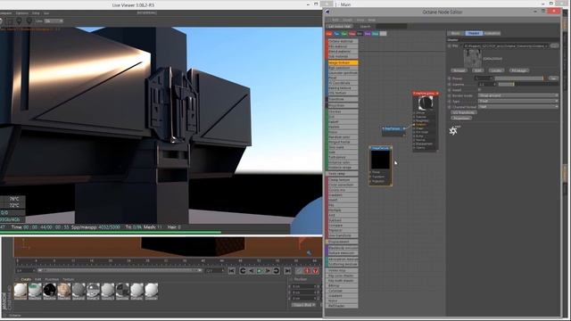 OctaneRender For Cinema 4D Lesson 5.3: The Glossy Material смотреть онлайн