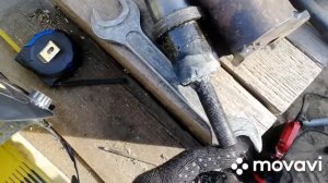 Замена шкворней на грузовике. Бейфанг бенчи, шакман 6х6.